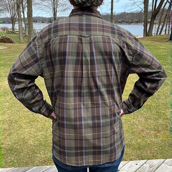 NWOT Cabela’s plaid casual shirt L - Picture 3 of 6